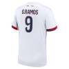 Original Fußballtrikot Paris Saint-Germain Goncalo Ramos 9 Auswärtstrikot 2024-25 Für Herren